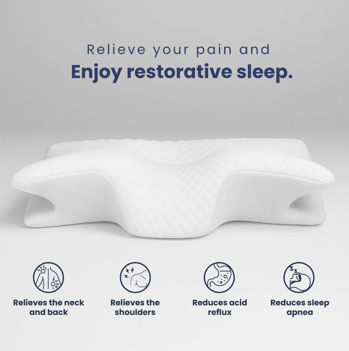 Orthocloud™ Orthopedic Memory Foam Pillow